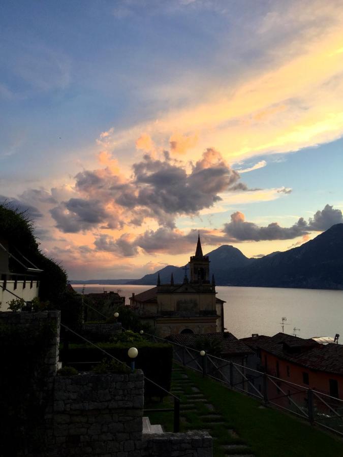 Appartamento Venzo Brenzone sul Garda Bagian luar foto